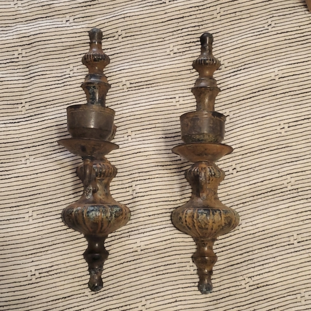Pair of Rustic sconces